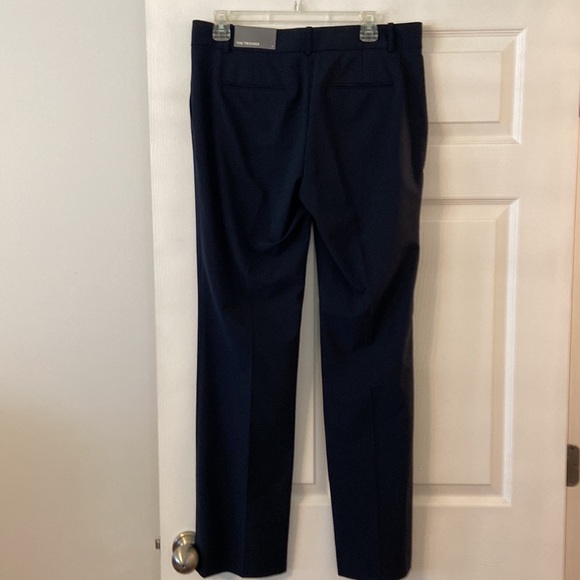 ANN TAYLOR THE TROUSERS PANTS SIZE 8 brand new navy blue color inseam 32” - Picture 6 of 13